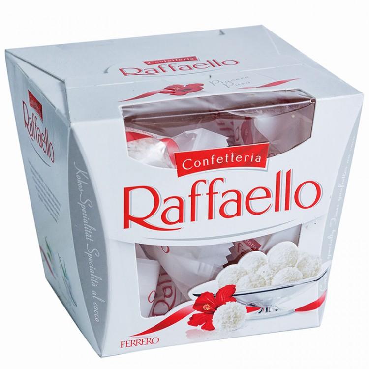 Конфеты Raffaello с миндальным орехом, 150 г